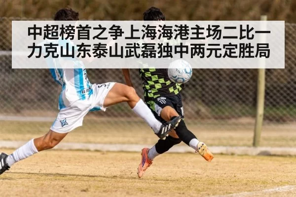 中超榜首之争上海海港主场二比一力克山东泰山武磊独中两元定胜局